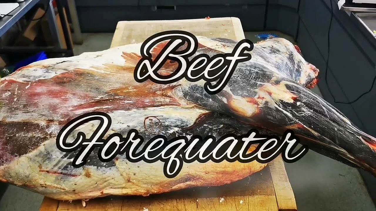 Butchers Shop Asmr. Breaking A Beef Forequater Into Primals. #srp #beef #forequater #asmr