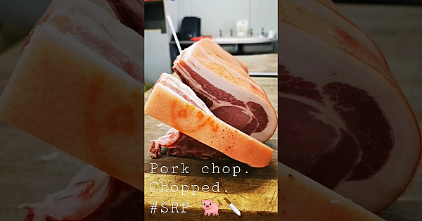 Meat Cleaver Pork Chops. #srp #pork #porkchop