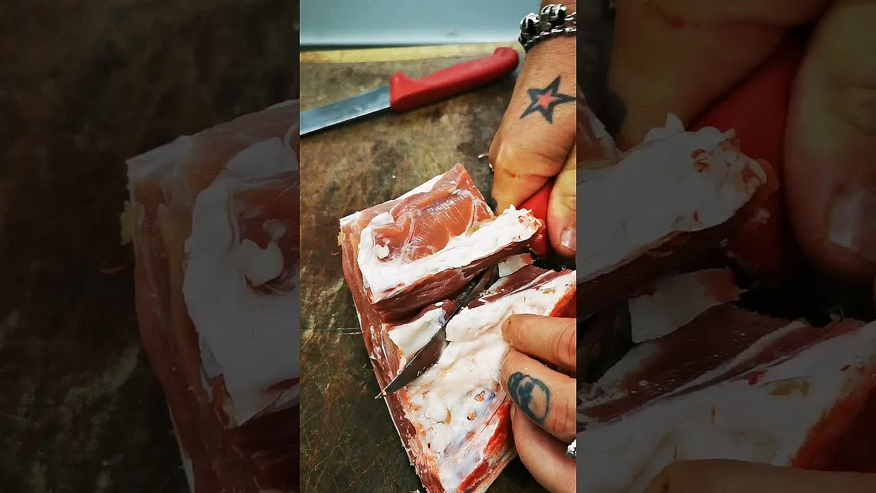 Stunning Lamb Rump/chumps Steaks. #srp #lamb #legoflamb #shorts #lambsteak