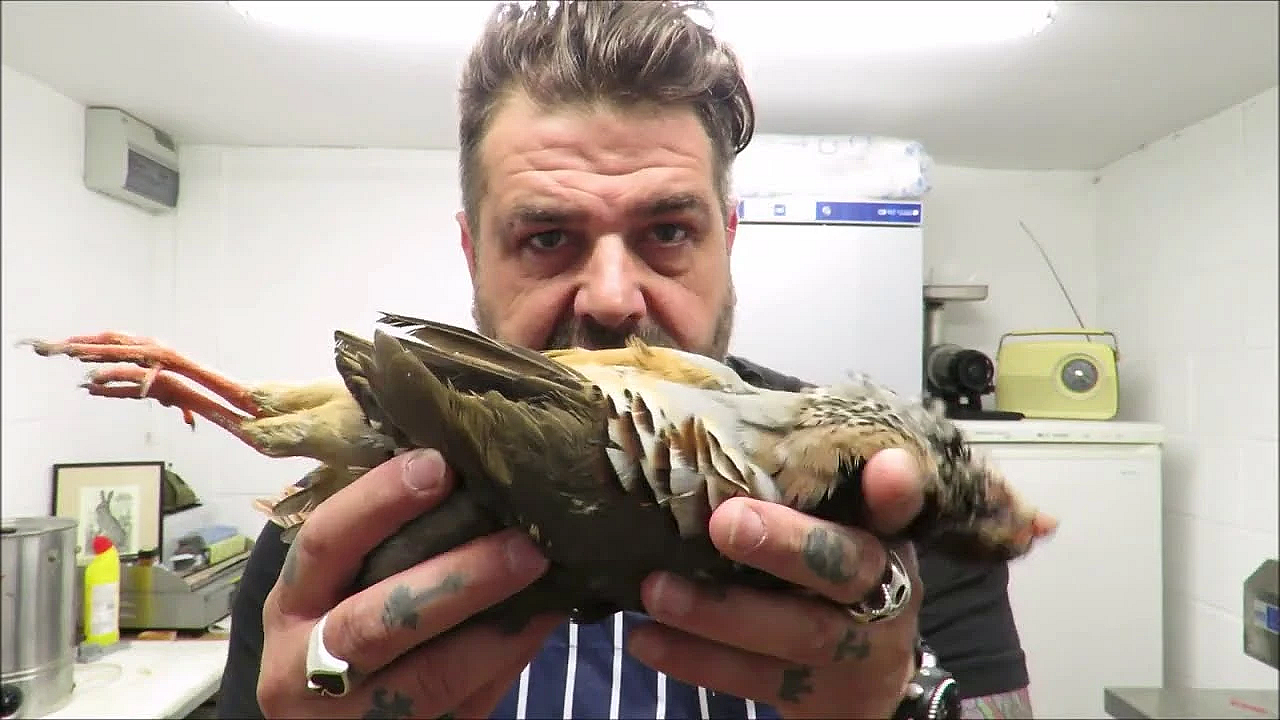 The Easy Way To Prepare Game. Part 1  The Partridge  #srp #partridge