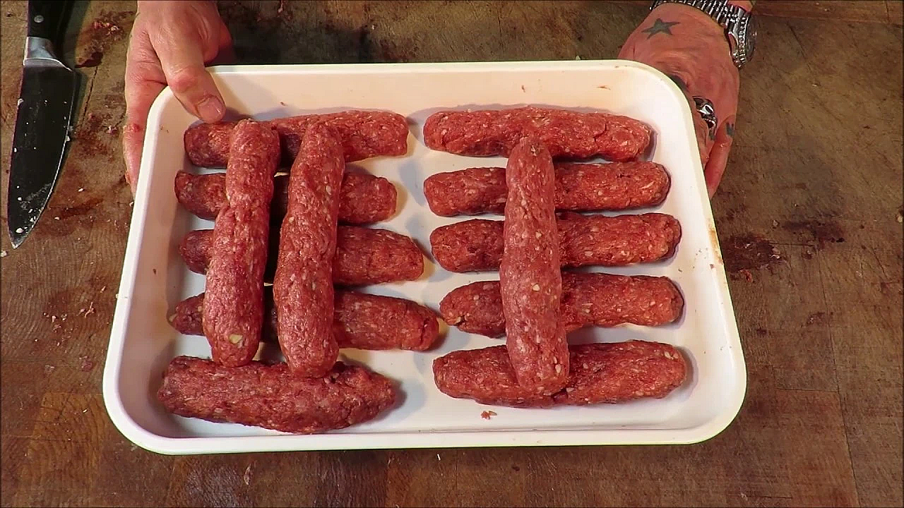 Cevapi /cevapcici, A South Eastern European, Skinless Sausage. #srp