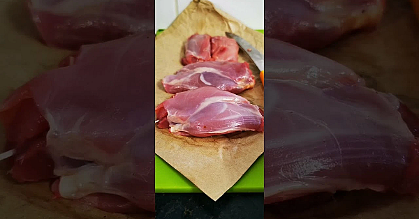 Rabbit Legs. Boneless Rabbit Legs. How To Debone Rabbit Legs. #srp #rabbit #bushcraft #shorts