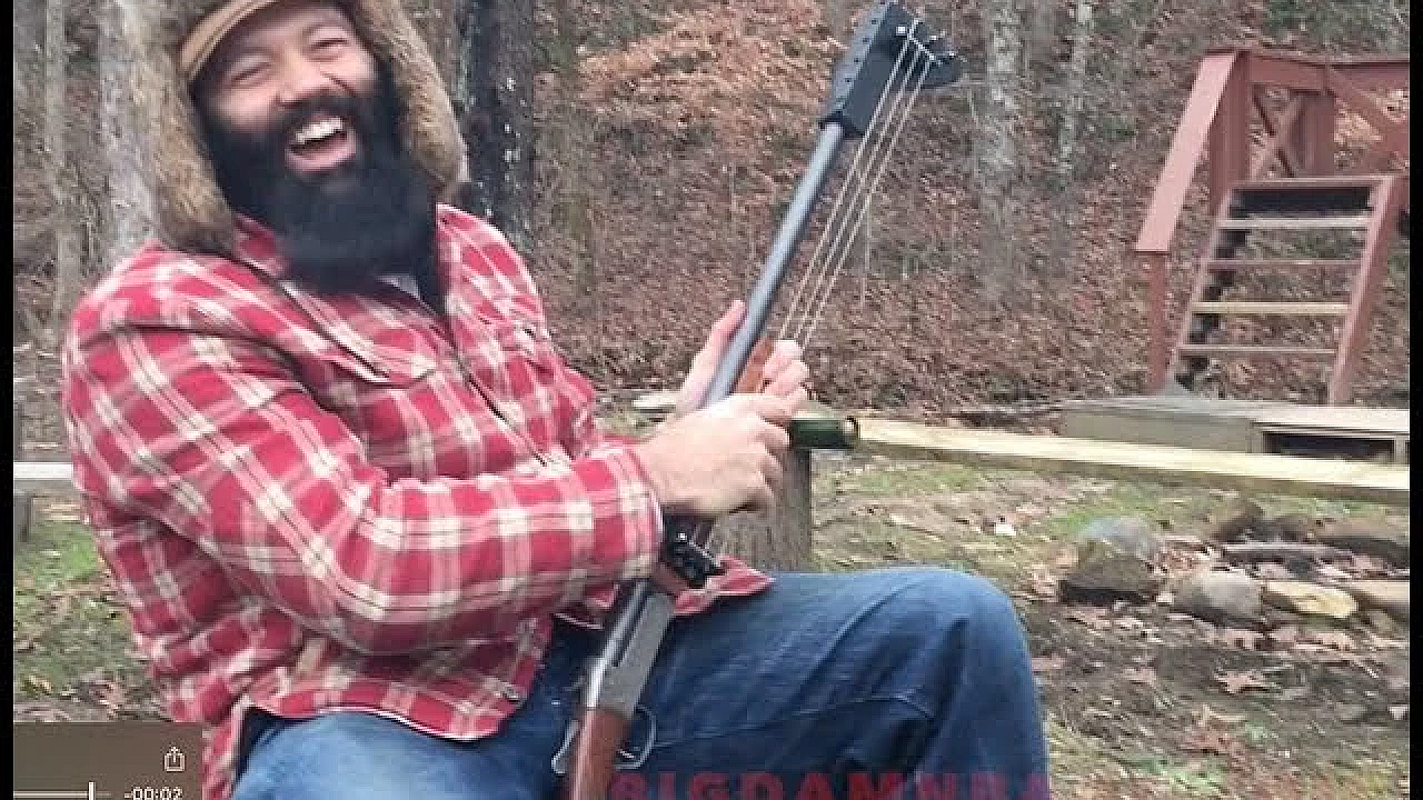 Redneck shotgun guitar