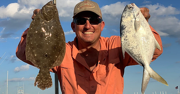 Pompano, Flounder And Monster Redfish {catch Clean Cook} Delicious!