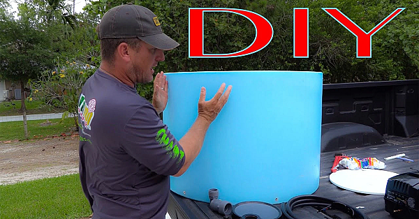 Diy {building A Portable Live Bait Well} For My Truck And Boat