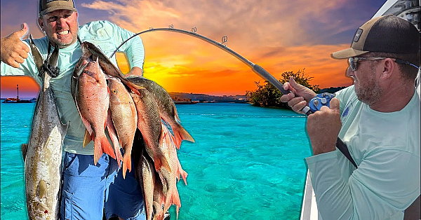 1 Hour Fishing Challenge! {catch Clean Cook} Locals Vs Tourists