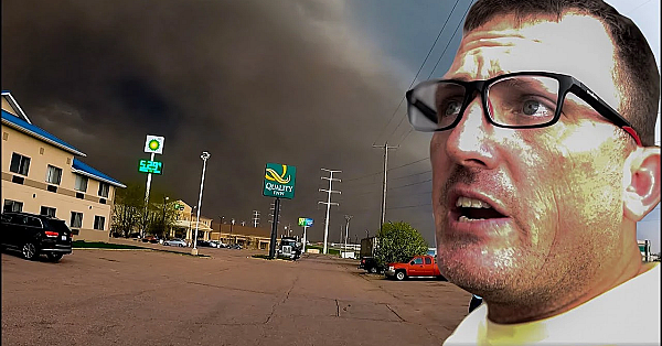 Twin Tornadoes Made Us Run For Cover!!! Scariest Storm I've Ever Seen In My Life!!!