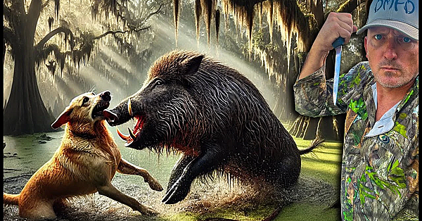 I Killed The Boar That Tried To Kill My Dog! {maverick}