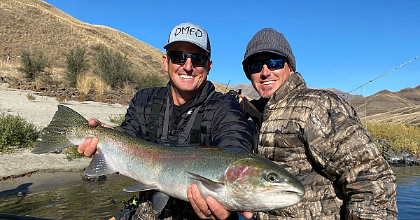 The Fish Of A Million Casts!!! On The Snake River: Monster Steelhead {catch Clean Cook} Ft Bluegabe