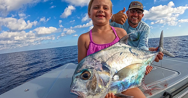 I Can't Believe Aria Caught This Fish!!! {catch Clean Cook} Old Bahama Bay