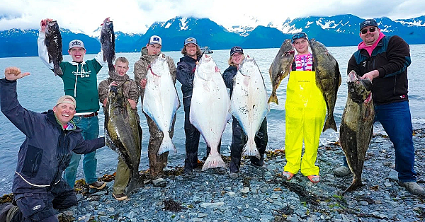Deep Sea Fishing With A Tiny Rod In Alaska!!! {catch Clean Cook} Miller's Landing, Seward, Ak