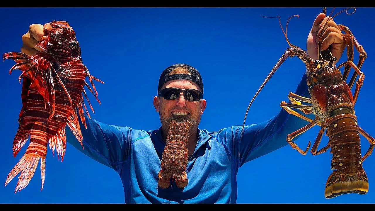 Lionfish, Mackerel, Lobster And Ribeyes! {catch Clean Cook} Gravity Grill