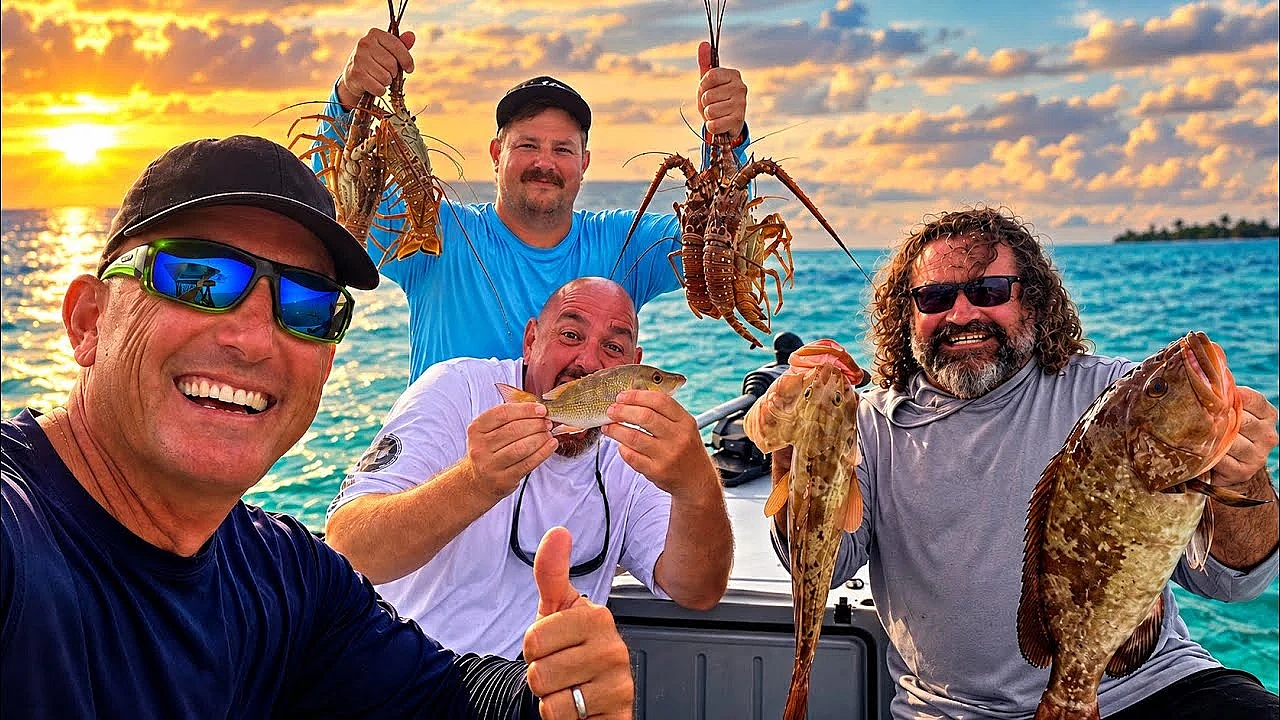 The LAST DAY in the The Florida Keys! {Catch Clean Cook} Lobster, Grouper and Snapper