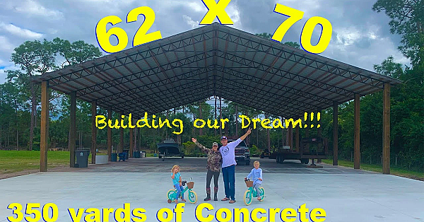 Building Our Dream! 72x60 Pole Barn With 250 Yard Driveway!!!