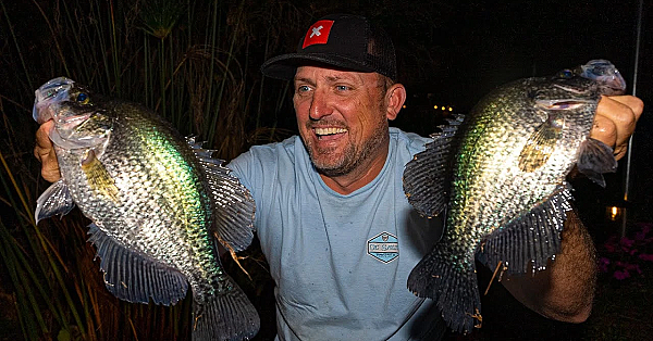Crappie Fishing Lake Okeechobee, Fl {catch Clean Cook} Crunchy, Fruity, Crappy Roll
