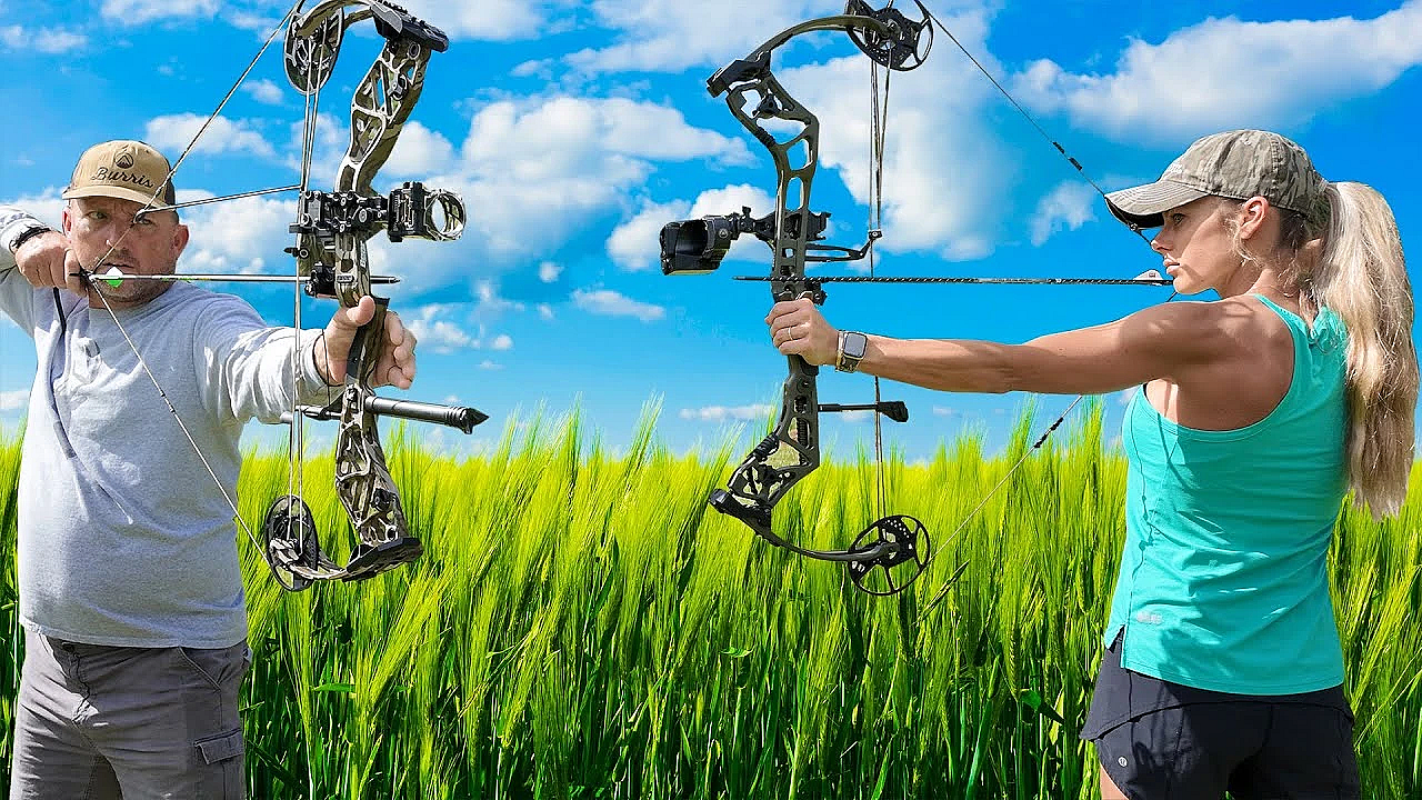 Deermeat Vs. Deermom Archery Challenge!