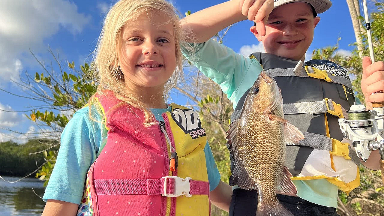 Kid Fishing! {catch Clean Cook} Whole Fried Snapper