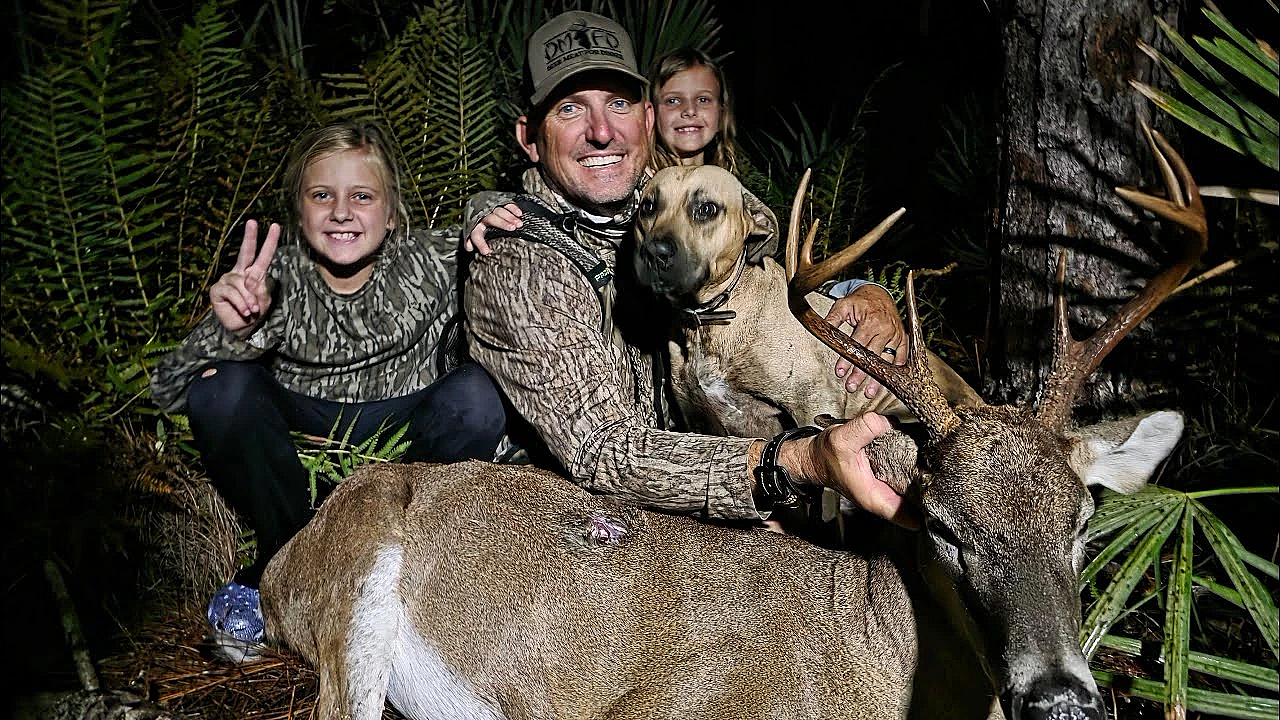 First Deer On The Second Chance Ranch! {catch Clean Cook} Buck Florida!