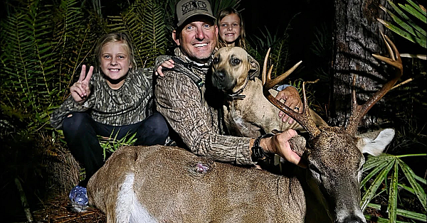 First Deer On The Second Chance Ranch! {catch Clean Cook} Buck Florida!