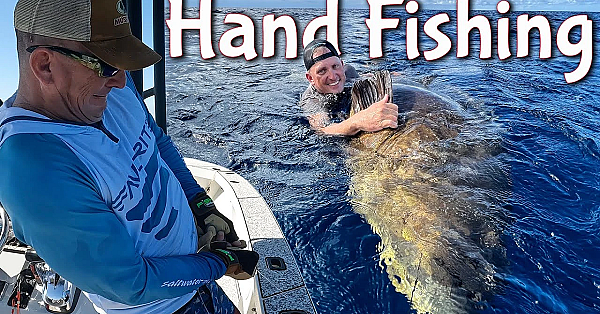 Hand Fishing For Monster Fish! {do Not Try This At Home} This Fish Smashed My Hand!
