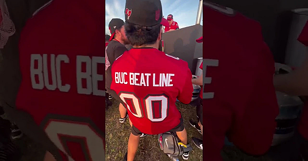 Bucs Win! Drumline On My Grill!!