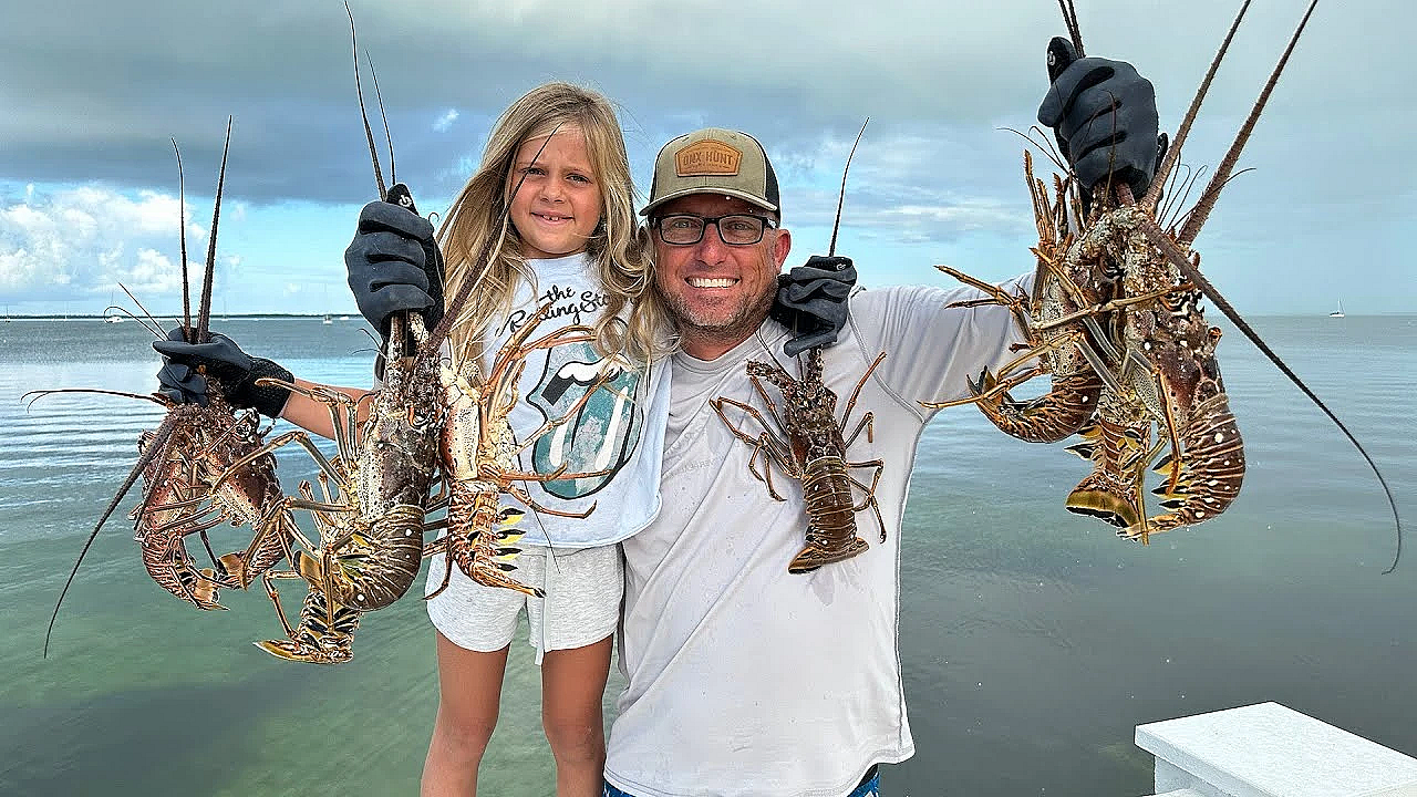 Turning A Bad Day In The Florida Keys, Perfect!!! {catch Clean Cook} Massive Steamed Pot Of Lobster!