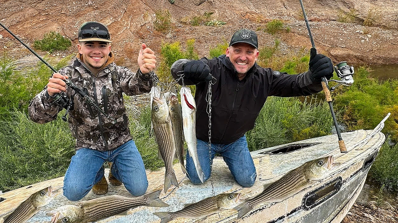 Lake Mead Is Drying Up! The Fish Are Starving! {catch Clean Cook} With Sin City Outdoors