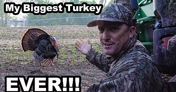 My Biggest Turkey Ever On Last Day Of Season!!! {catch Clean Cook} #thebigroll