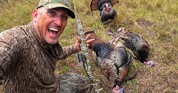 My Last Turkey Hunt On The Ranch!!! 4 Gobblers Down!!! {catch Clean Cook} I Plucked The Whole Turkey