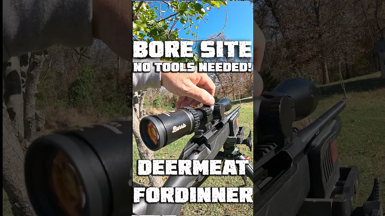 Bore Sight With No Tools! #shorts