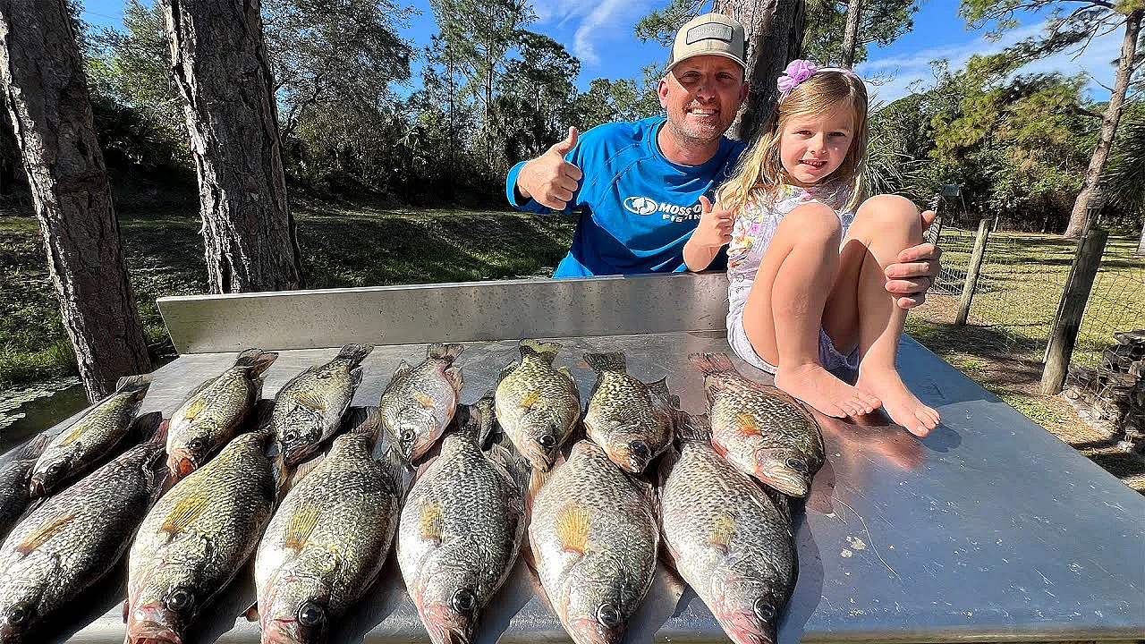I Got So Lucky With The Giant Black Crappie! {catch Clean Cook} Lake Okeechobee, Fl