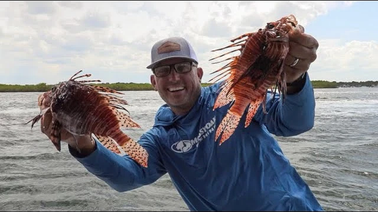 Lion Fish Were Everywhere! {catch Clean Cook} Ft. Brito Mas Grande &amp; Yaya