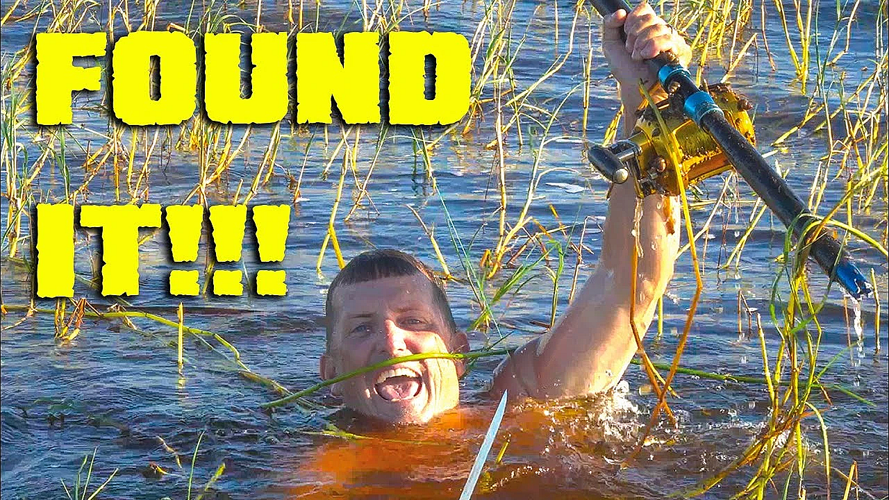 I Found My Rod And A Huge Alligator!!!!