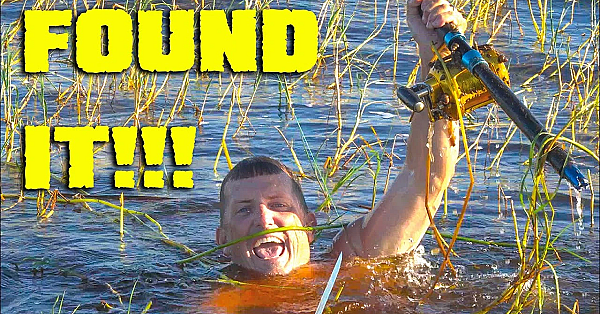 I Found My Rod And A Huge Alligator!!!!