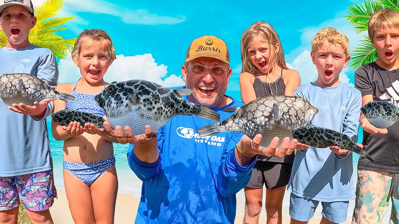 Worlds Easiest Fishing!!! {catch Clean Cook} Having Fun With Our Kids!