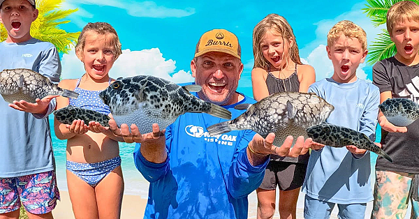 Worlds Easiest Fishing!!! {catch Clean Cook} Having Fun With Our Kids!