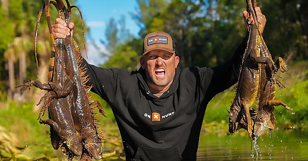 Iguanas Are Destroying South Florida! {catch Clean Cook} It's Better Than Pork!