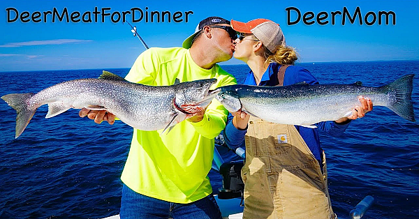 Steelhead And Massive Lake Trout {catch Clean Cook} With Deermom!!!!