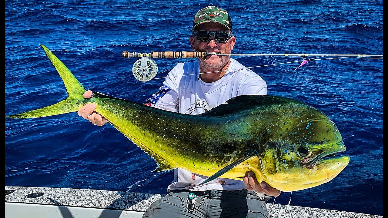 Massive Mahi On 8wt Fly!!! {catch Clean Cook} Absolutely Incredible Day!!!!