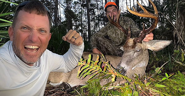 He Finally Did It! Austin’s Dream Buck On The Second Chance Ranch!! {florida Deer Hunt}