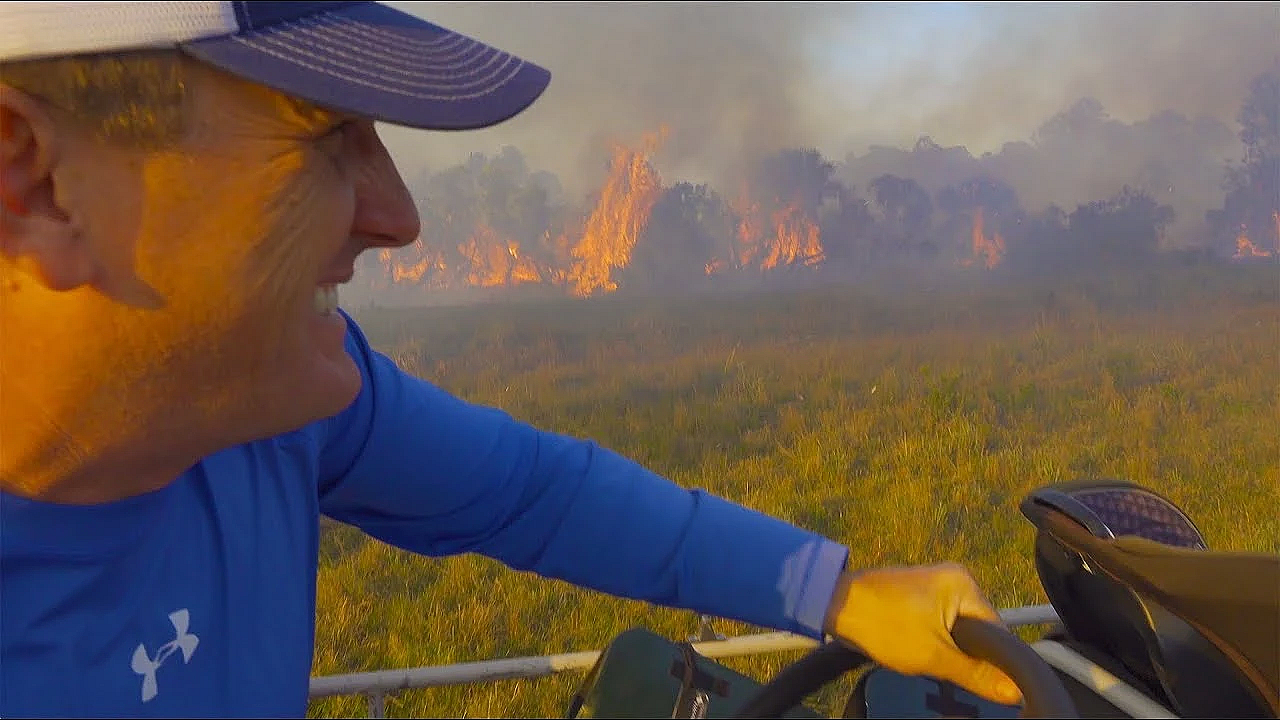 Massive Forrest Fire On The Ranch!!!