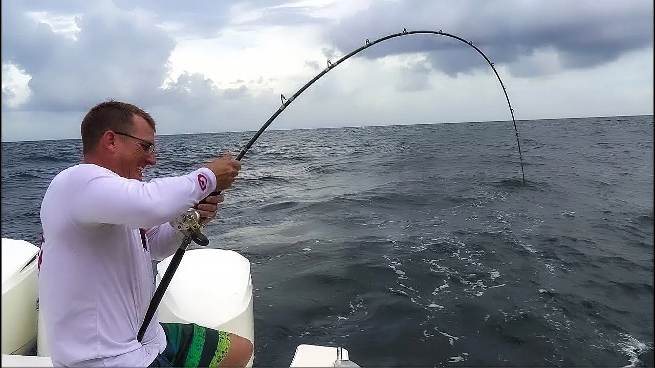 Getting Smashed By Monster Fish In Rough Ocean!!! {catch Clean Cook} Ginger Glazed Fish Sandwich