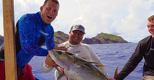 Tuna Frenzy In The Most Remote Spot I've Ever Been! {catch Clean Cook} Maug, Cnmi