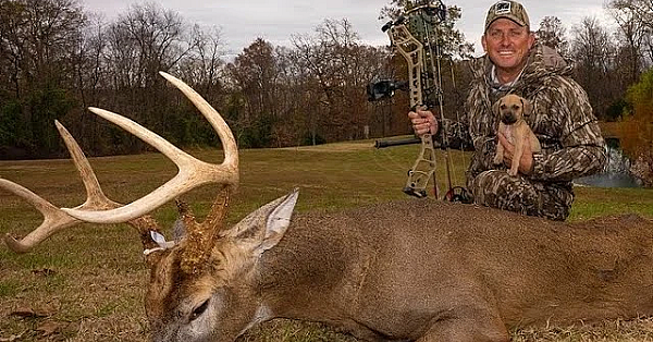 I Got A New Puppy #maverick And A Monster Buck! {catch Clean Cook} Slow Roasted Venison Shank!