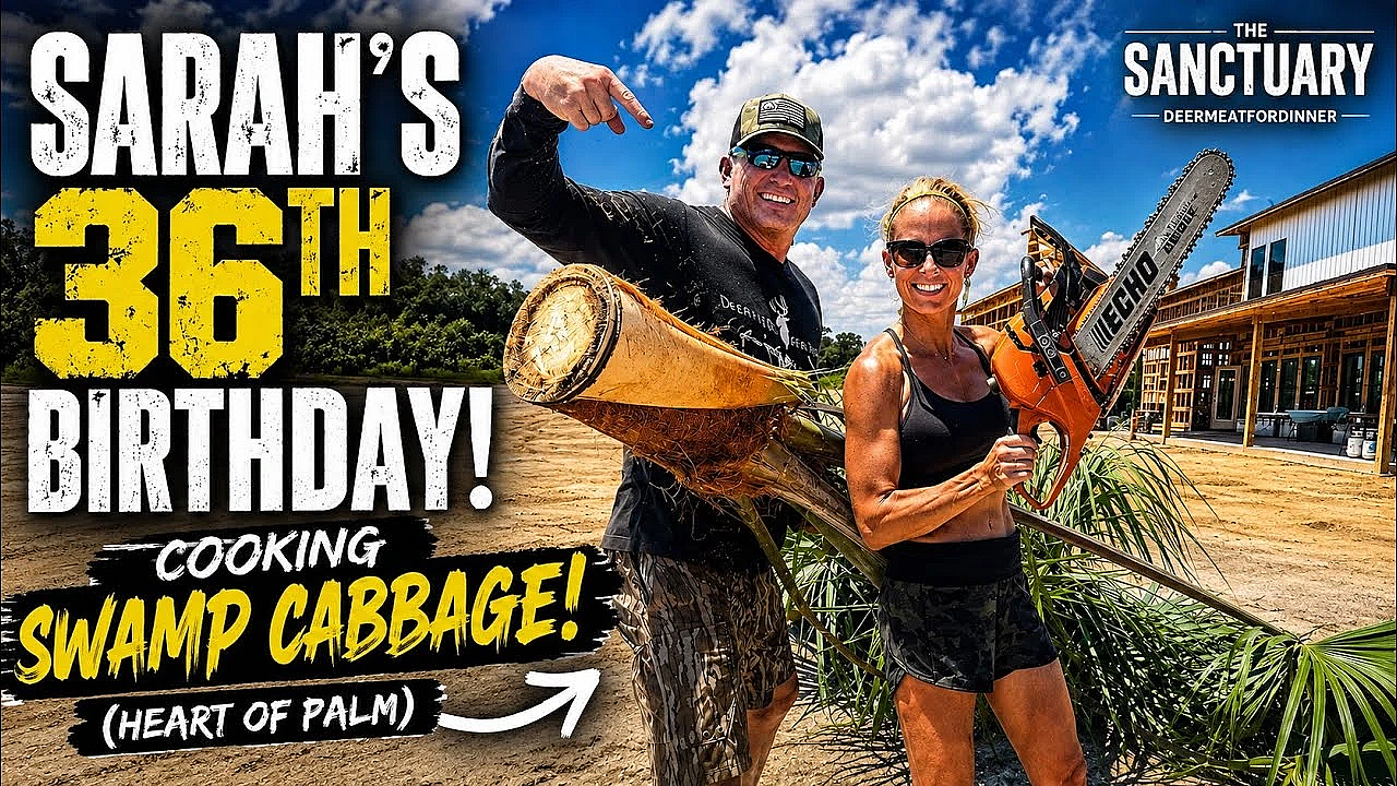 Sarah’s 36th Birthday at The Sanctuary! {Catch Clean Cook} SWAMP CABBAGE for Everyone!