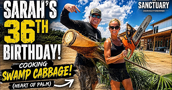 Sarah’s 36th Birthday at The Sanctuary! {Catch Clean Cook} SWAMP CABBAGE for Everyone!