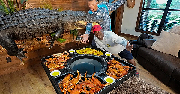 Best Day Of Crabbing, Ever!!! {catch Clean Cook} Triple Decker Steamer