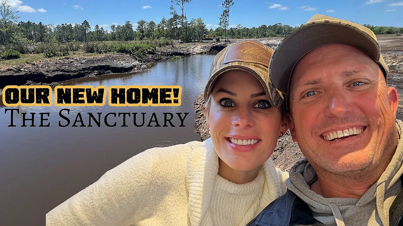 Our New Home! Starting The Sanctuary! The Pond!