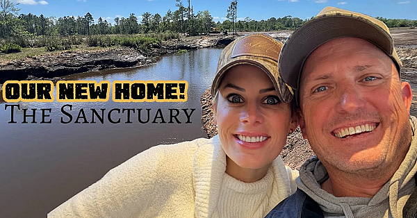 Our New Home! Starting The Sanctuary! The Pond!