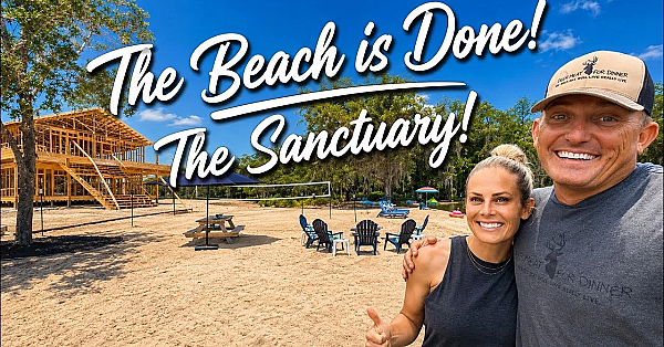 The Beach Is DONE! The Sanctuary! Ep. 10